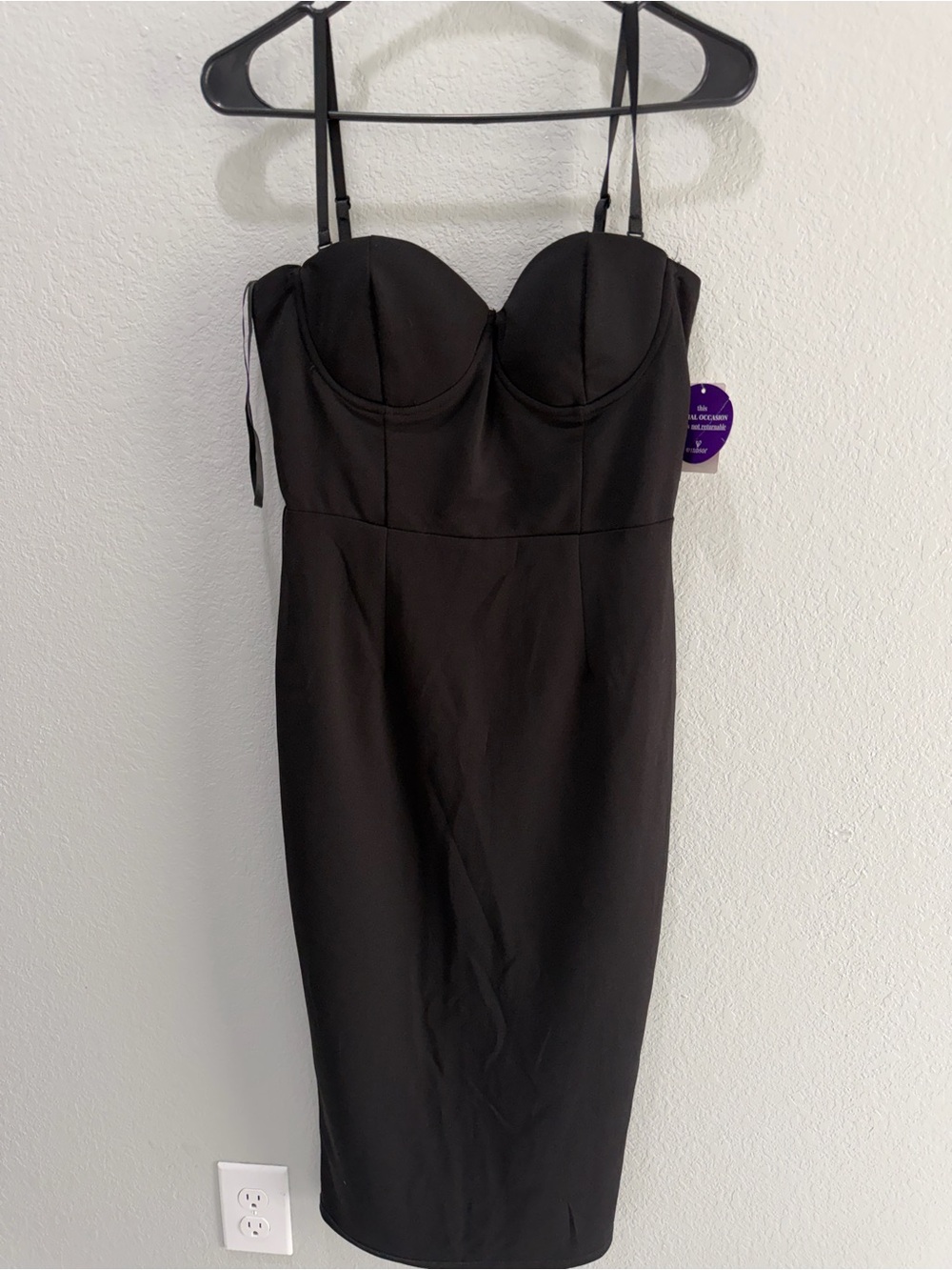Windsor Black Sleeveless Dress with Tag